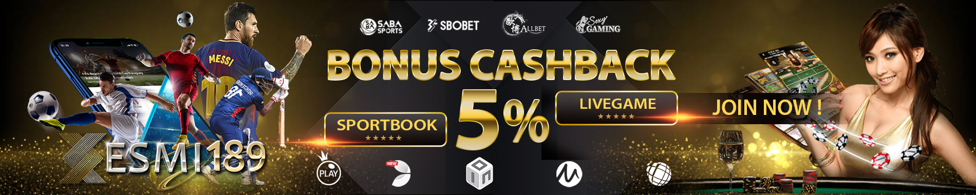 Cashback 5%